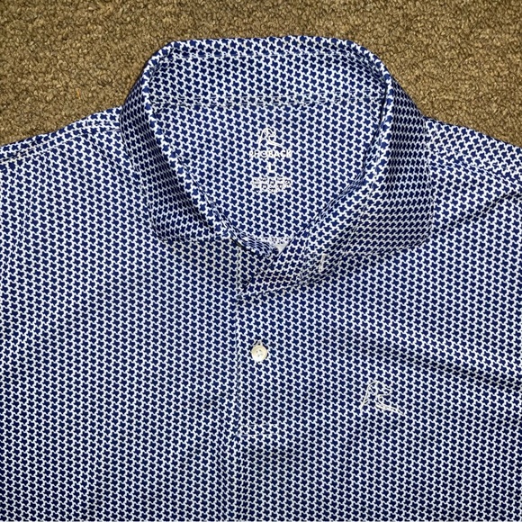 Rhoback | Shirts | Nwot Rhoback Mens Large The Dont Mess Print Ss Golf Polo Shirt | Poshmark